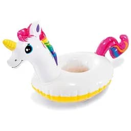 Надувний плаваючий тримач для напоїв Intex Єдиноріг, 41x20 см, 57506