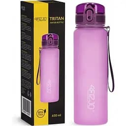 Пляшка для води 4FIZJO спортивна 650 мл Pink (P-5905973403757)