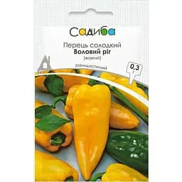 Перец сладкий Садиба Воловый рог желтый 0.3 г (000024830)