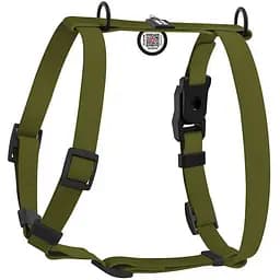 Шлея для собак Waudog Magnet водостійка анатомічна Н-подібна з QR-паспортом, магнітна пряжка-фастекс, S