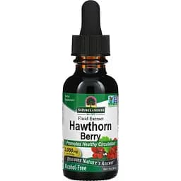 Екстракт ягід глоду Nature's Answer Hawthorn Berry 2000 мг 30 мл