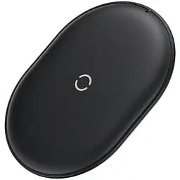 Бездротовий зарядний пристрій Baseus Cobble Wireless Charger 15W WXYS-01 Black - мініатюра 2