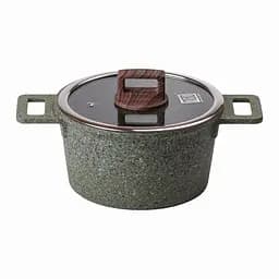 Каструля алюмінієва з антипригарним покриттям 3 л, зелений MGC HP-4-445GR