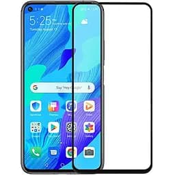 Защитное стекло Huawei Nova 5T Full Cover черное Florence (full glue)