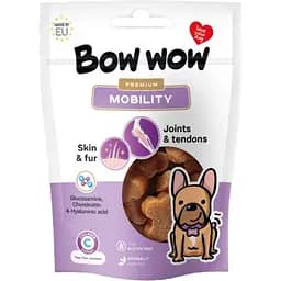 Лакомство для собак Bow wow Mobility улучшает опорно-двигательную систему кожу и шерсть 60 г