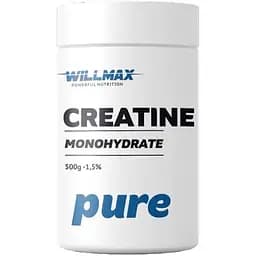Креатин Willmax Creatine Monohydrate Без смаку 500 г