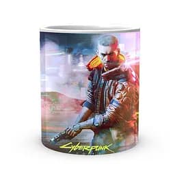 Кружка GeekLand Cyberpunk 2077 Кіберпанк 2077 На вулиці В туман CY 02.572 - мініатюра 2