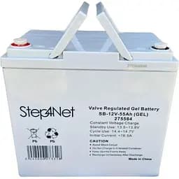Аккумулятор гелевый GEL Step4Net SB-12V 55Аh