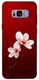 Чехол itsPrint Sakura red для Samsung G955 Galaxy S8 Plus