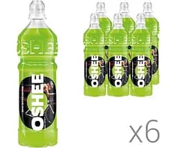 Oshee Isotonic Sport Zero Lime-Mint, Упаковка 6 шт. х 0,75 л, Напій ізотонічний вітамінізований негазований М'ята-Лайм Оші, без