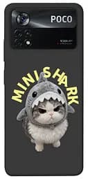 Чохол Demsky Kitty shark для Xiaomi Poco X4 Pro 5G