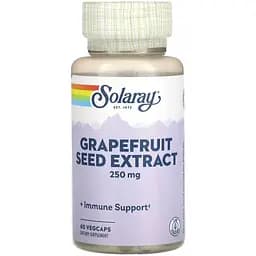 Экстракт семян грейпфрута Solaray Grapefruit Seed Extract 250 мг 60 вегетарианских капсул