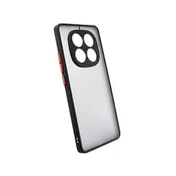 Чохол до мобільного телефона Dengos Matte Xiaomi Redmi Note 14 Pro (Black) (DG-TPU-MATT-156) - мініатюра 2