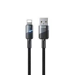 Кабель WEKOME WDC -36 Lightning Intelligent Power-off Super Fast Charging Data Cable 1 м черный