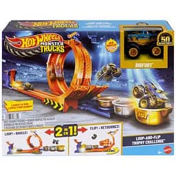 Ігровий набір Hot Wheels Monster Trucks Петлі та трюки (JBX64)