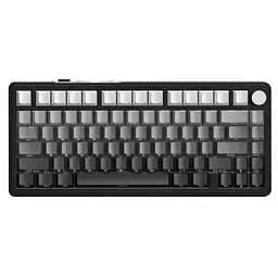 Игровая беспроводная механическая клавиатура ATTACK SHARK X85 / Три режима подключения / White Jade Switch / Black