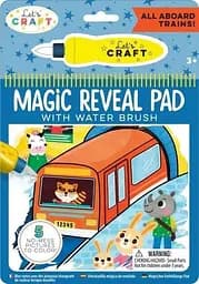 Водна розмальовка Залізниця LETS CRAFT MRP016 Різнокольоровий