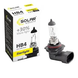 Галогеновая лампа Solar HB4 12V 55W P22d Starlight +30%(1206)