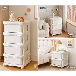 Дитячий стелаж Mealux Oscar White (KD-E011 White) - мініатюра 9