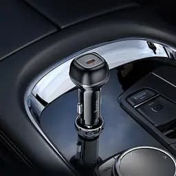Автомобільний зарядний пристрій HOCO Z58 Rank single port PD30W car charger чорний - мініатюра 4
