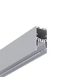 LED профіль підвісний з розсіювачем PC матовий опал, 3м KLOODI KLP3570 3