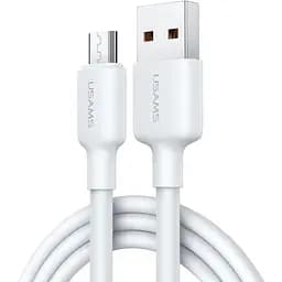 Кабель Usams SJ607 U84 2A Micro Charging Data Cable 1 м Белый