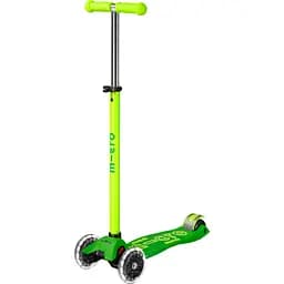 Самокат Micro Maxi Deluxe Neon LED Зелений папуга (MMD232)