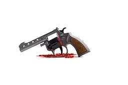 Іграшковий револьвер "Mr. K" Golden Gun 237GG з пістонами - мініатюра 2