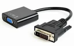 Переходник Cablexpert DVI-D-VGA, 0,2 м, черный (блистер) (AB-DVID-VGAF-01)