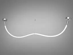 Современная светодиодная люстра, 17W