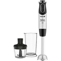Блендер заглибний 2в1 Tefal Quickchef 1000 Вт чаша 800 мл чопер 500 мл сріблясто-чорний (HB659838) - мініатюра 2
