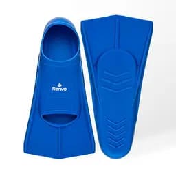 Короткі ласти для тренування в басейні Renvo Frio із закритою п'ятою синій розмір 30-32 (SF100-04 30-32)