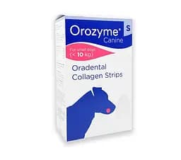 Жувальні смужки Orozyme Орозим для гігієни ротової порожнини собак, S для малих порід до 10 кг 1 смужка
