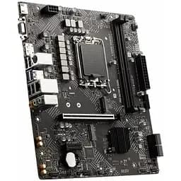 Материнська плата MSI PRO LGA1700, H610M-G DDR4, H610, 2xDDR4, Int.Video(CPU), 4xSATA3, 1xM.2, 1xPCI-E 16x 4.0, 1xPCI-E 1x 3.0, 1xM. 4xUSB3.2/6xUSB2.0, VGA/HDMI/DP, MicroATX - мініатюра 4