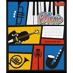 Набор нотных тетрадей 1 Вересня Music, А5, 12 листов, 25 шт. (766258)