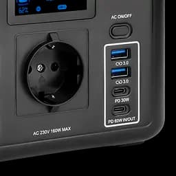 Багатофункціональна портативна зарядна станція LP CHARGER 160 (160W, 204Wh) - мініатюра 6