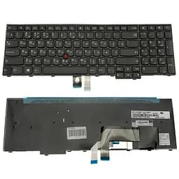 Клавіатура для ноутбука LENOVO (ThinkPad Edge: E531, E540) rus, black (оригінал)