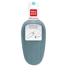 Поїлка-насадка на пляшку WAUDOG Silicone, 165х90 мм, сірий