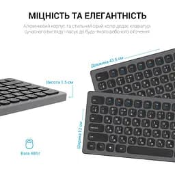 Клавіатура OfficePro SK1550B [128854] - мініатюра 6