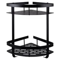 Полочка угловая двойная TOPAZ TKB-9902-BL