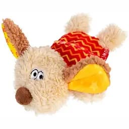 Игрушка для собак GiGwi Plush Собачка с пищалкой, 13 см (75304)