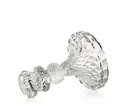 Свічник Crystal New Miracle скляний 10 см (83241011-4) - мініатюра 2