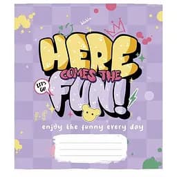 Зошит учнівський "Graffiti style" 048-3327L-3 у лінію, 48 аркушів