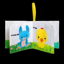 М'яка книжка-пищалка Книжковий Хмарочос 3352996823505 Різнокольоровий shop (3352996823505) - мініатюра 2