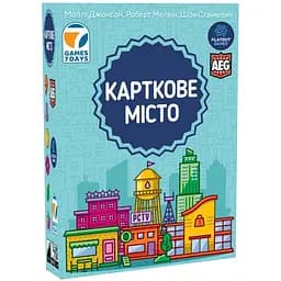 Карткова гра "Карткове місто" Games7Days PCT01UA 160 двобічних карток ресурсів