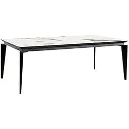 Стол обеденный Welovemebel Палацо раскладной 160/215x90x77 см белый