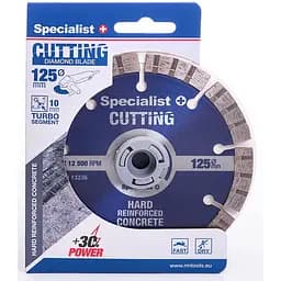 Диск алмазний Specialist+ Premium 125x10x22 мм (11/2-1125)