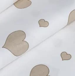 Комплект постільної білизни Cosas Sand hearts CS1 Підлітковий бежевий (SandHearts_El90-109Meditative_155) - мініатюра 13