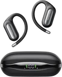 Беспроводные наушники Truefree DS1 Bluetooth 6.0 с ушными крючками, космический звук, 4 прозрачных микрофона, 40 часов