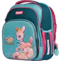 Рюкзак шкільний 1 Вересня S-106 Forest Princesses, бірюзовий (558578)